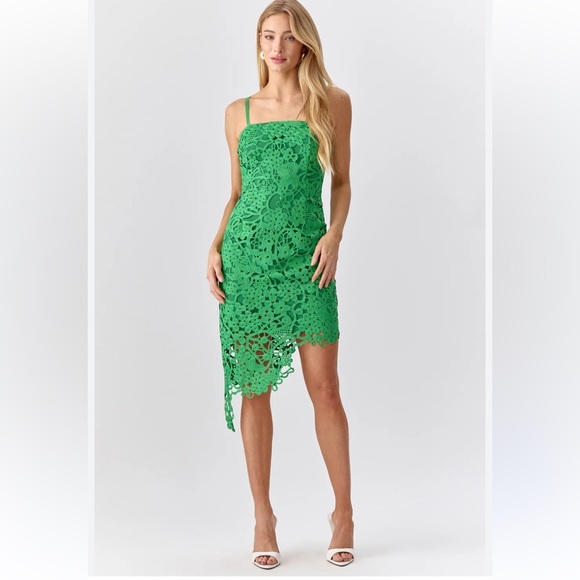 Adelyn Rae Monica Crocheted Dress - Picture 1 of 6